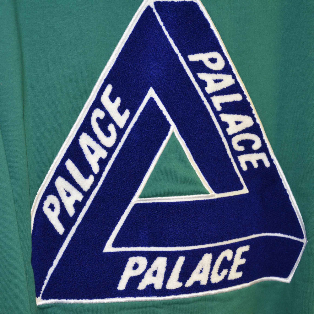 Palace Tri-Chenille Hoodie (Green)